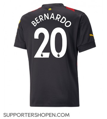 Manchester City Bernardo Silva #20 Borta Matchtröja 2022-23 Kortärmad